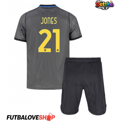 Dres Inter Milan Curtis Jones #21 Tretina pre deti 2026-27 Krátky Rukáv (+ trenírky)